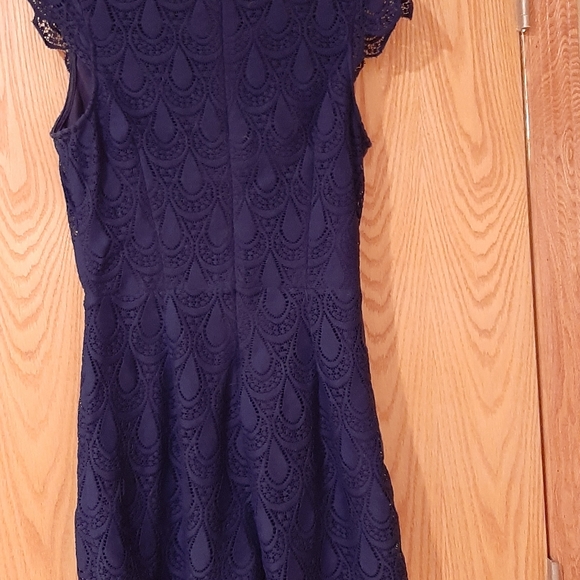 Francesca's BLUE Skort Dress Size Med - Picture 7 of 7